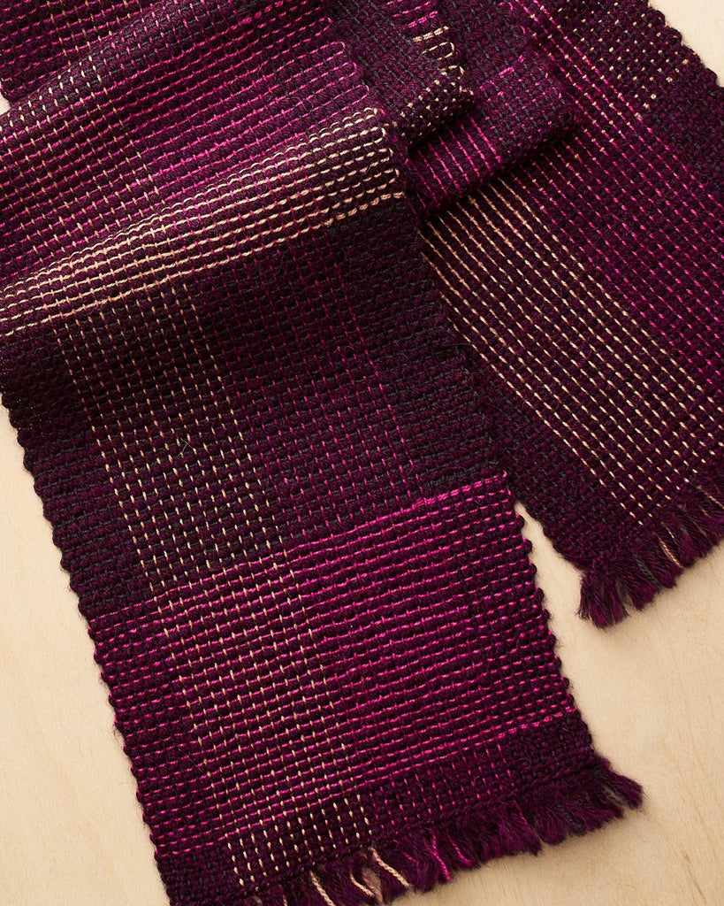 Mixed Twill Scarf Weaving Pattern - Gist Yarn
