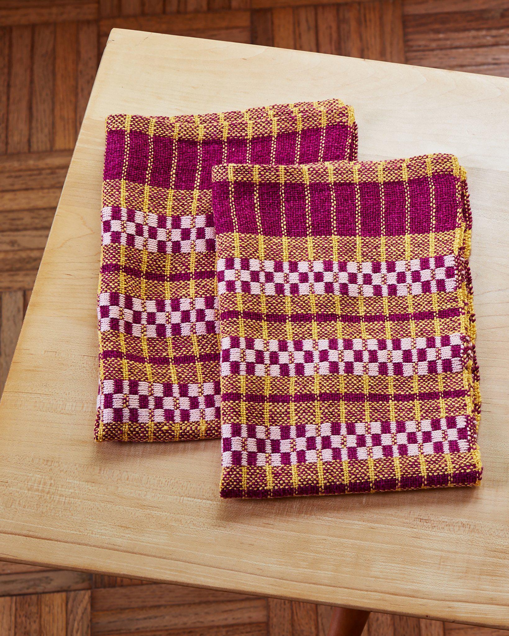 Waffle and Twill Towels Weaving Pattern - Gist Yarn